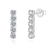 Brillanz Silber Ohrstecker - 925er Silber - FALKENKOENIG SCHMUCK & Piercing Online Shop