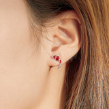 Ohrstecker Koi Karpfen Sterling Silber - FALKENKOENIG SCHMUCK & Piercing Online Shop