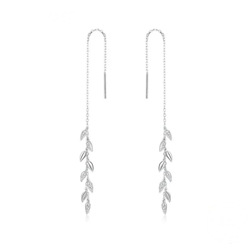 Ohrstecker Silberstyle Sterling Silber Kristall - FALKENKOENIG SCHMUCK & Piercing Online Shop