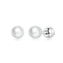 Ohrstecker Perlen Sterling Silber - FALKENKOENIG SCHMUCK & Piercing Online Shop