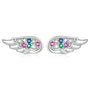 Ohrstecker Engelsflügel Sterling Silber - FALKENKOENIG SCHMUCK & Piercing Online Shop