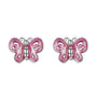 Ohrstecker Schmetterling Sterling Silber - FALKENKOENIG SCHMUCK & Piercing Online Shop