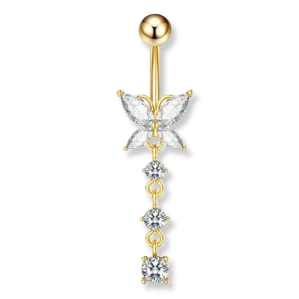 Hänger Bauchpiercing Gold