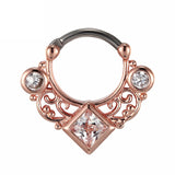 Nasenpiercing Ring Titan Roségold - Nasenring - FALKENKOENIG SCHMUCK & Piercing Online Shop