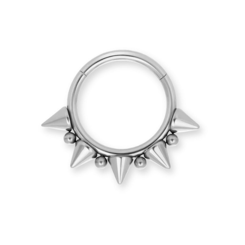 Silber Strass Nasenring Piercing Titan - FALKENKOENIG SCHMUCK & Piercing Online Shop