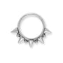 Silber Strass Nasenring Piercing Titan - FALKENKOENIG SCHMUCK & Piercing Online Shop