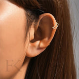 Silber Doppel-Nasenring Piercing Titan - FALKENKOENIG SCHMUCK & Piercing Online Shop