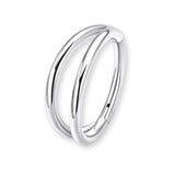 Silber Doppel-Nasenring Piercing Titan - FALKENKOENIG SCHMUCK & Piercing Online Shop