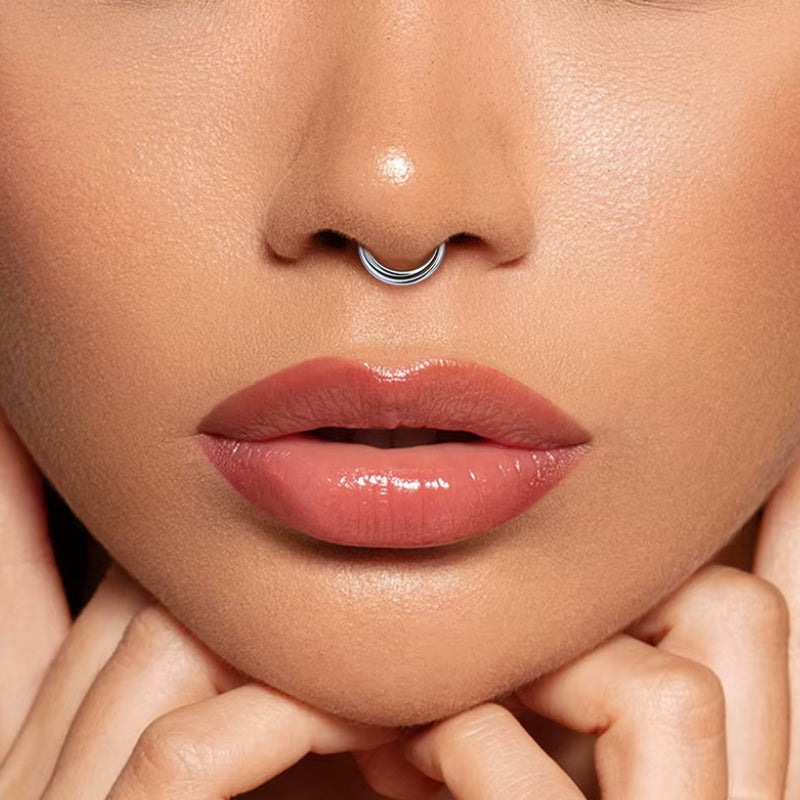 Silber Nasenring Helix Tragus FALKENKOENIG SCHMUCK