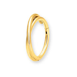 Gold Septum Nasenring Piercing Titan - FALKENKOENIG SCHMUCK & Piercing Online Shop