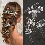 Set Braut-Haarschmuck Hochzeit - FALKENKOENIG SCHMUCK & Piercing Online Shop