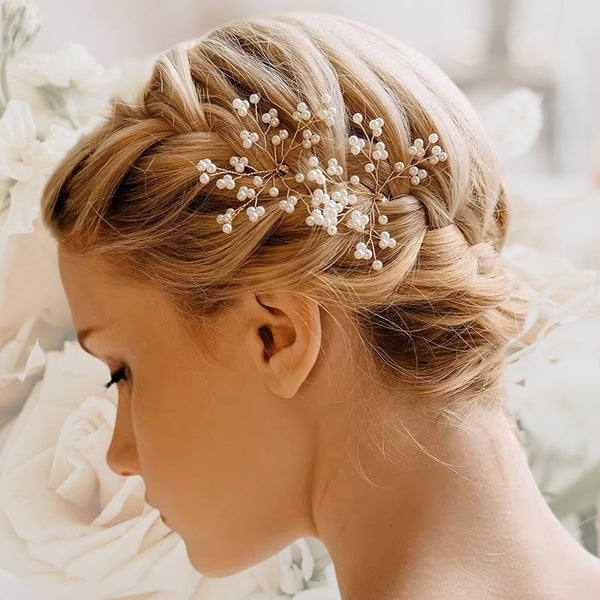 Blüten Braut-Haarschmuck Hochzeit