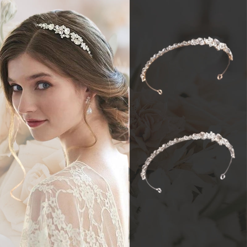 Haarkrone Diadem Hochzeit