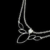 Rückenkette Brautschmuck für Brautkleid mit tiefem Rückenausschnitt, Hochzeitskette in Gold oder Silber mit Sicherheitsverschluss.