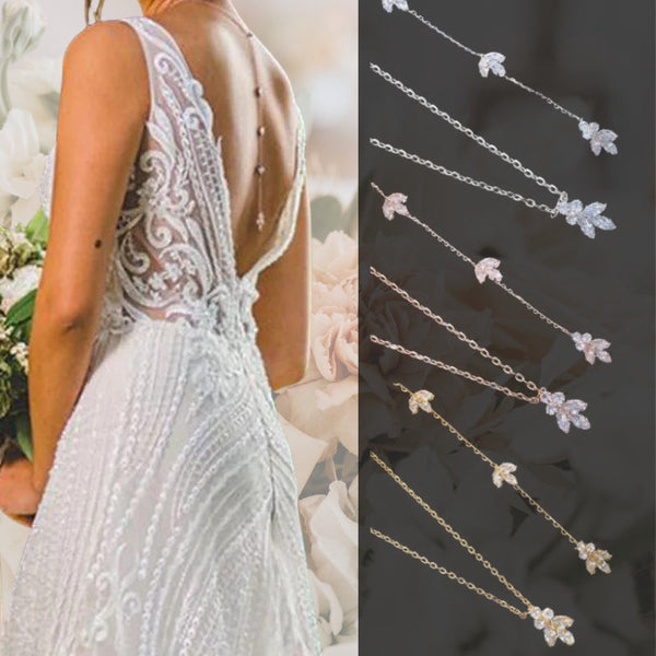 Braut-Rückenkette Hochzeit - FALKENKOENIG SCHMUCK & Piercing Online Shop