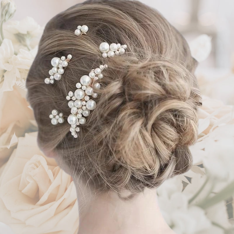 Perlen Braut-Haarschmuck Hochzeit