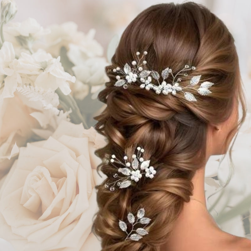 Set Braut-Haarschmuck Hochzeit - FALKENKOENIG SCHMUCK & Piercing Online Shop