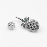 Ananas Bauchnabelpiercing Echt Silber 925 mit Kristallen
FALKENKOENIG SCHMUCK 