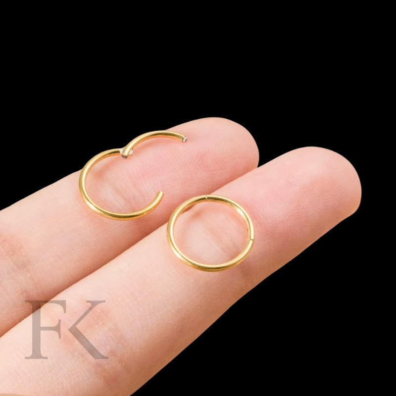 Septum Clicker Nasen-Piercing Titan - FALKENKOENIG SCHMUCK & Piercing Online Shop