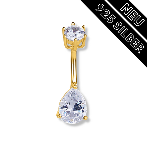 Im Piercing Shop von Falkenkoenig Schmuck findest du Ech Silber Bauchnabelpiercings die 18 Karat vergoldet sind in der Farbe Gold. Finde das passende Bauchnabelpiercing aus einer grossen Auswahl. Die besten Piercings jetzt bei Falkenkoenig Schmuck entdeck