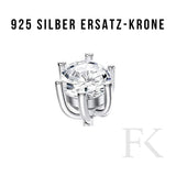 Ersatz Krone Silber Bauchpiercing