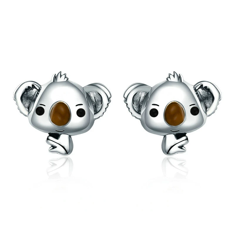 Ohrstecker Koala Sterling Silber - FALKENKOENIG SCHMUCK & Piercing Online Shop