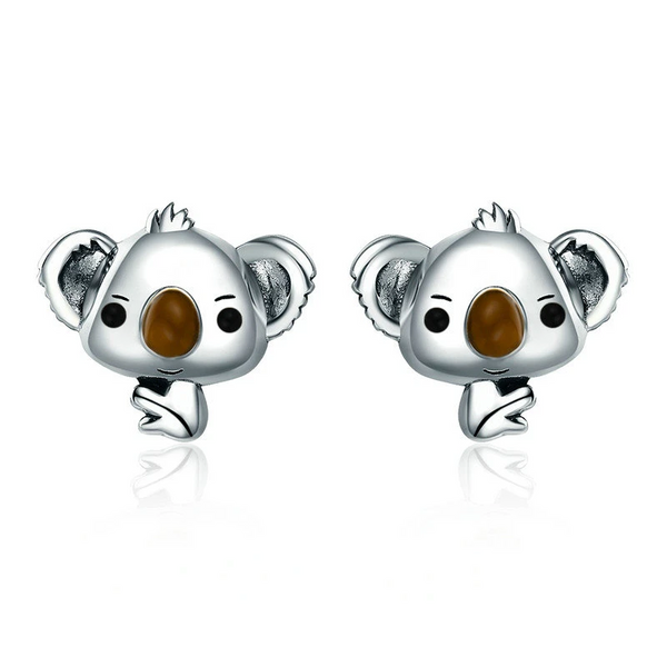 Ohrstecker Koala Sterling Silber - FALKENKOENIG SCHMUCK & Piercing Online Shop