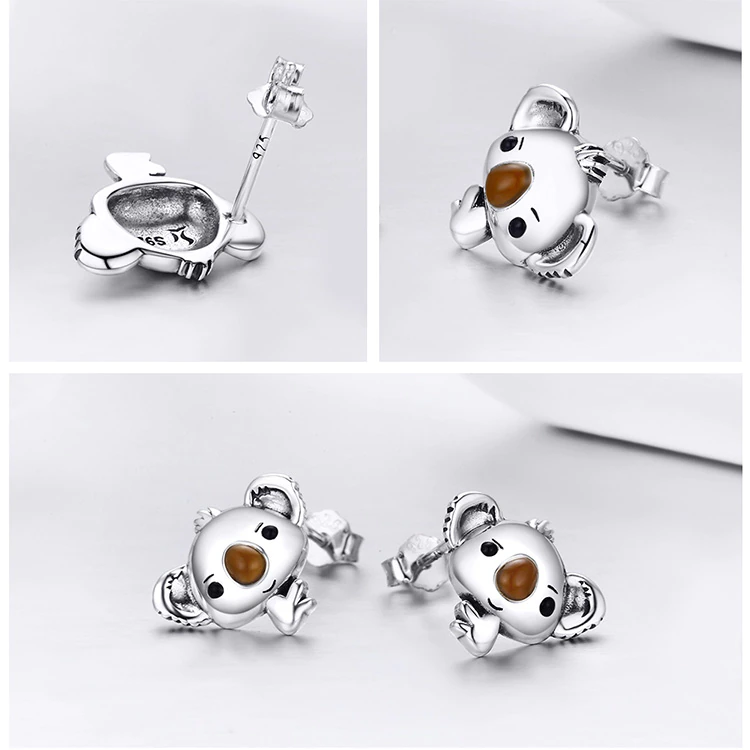 Ohrstecker Koala Sterling Silber - FALKENKOENIG SCHMUCK & Piercing Online Shop