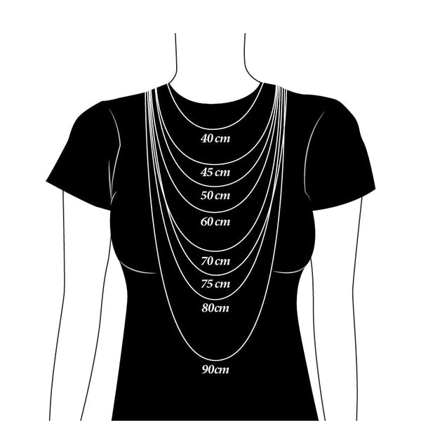 Chopin Silber Halskette 925er Silber - FALKENKOENIG SCHMUCK & Piercing Online Shop