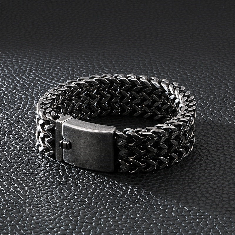 Edelstahl Armband Herren Vintage - FALKENKOENIG SCHMUCK & Piercing Online Shop