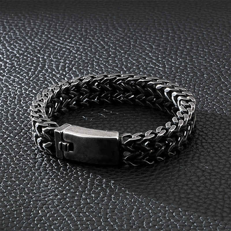 Edelstahl Armband Vintage - FALKENKOENIG SCHMUCK & Piercing Online Shop