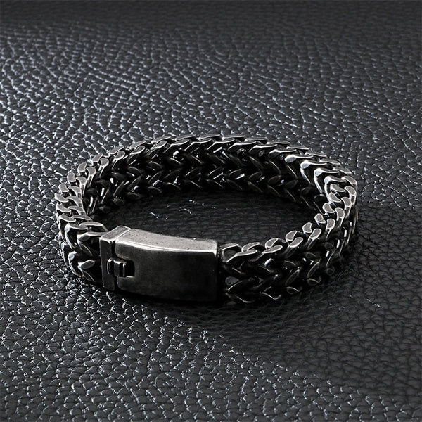 Edelstahl Armband Vintage - FALKENKOENIG SCHMUCK & Piercing Online Shop