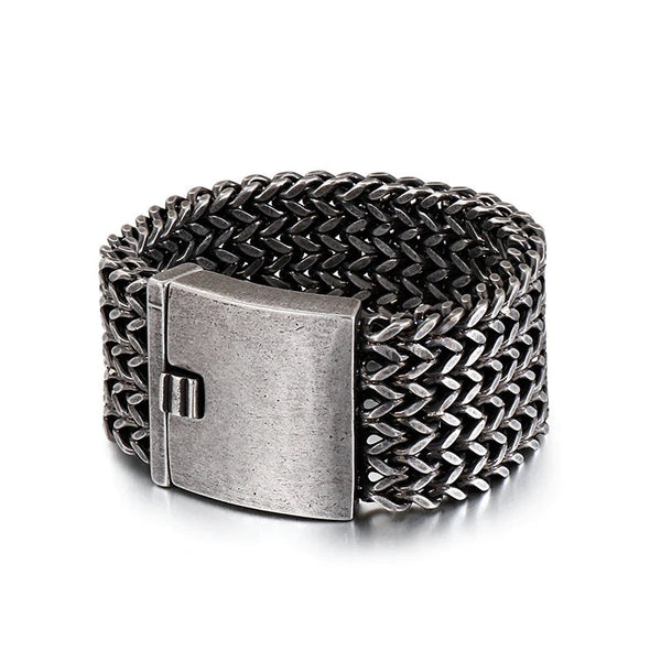 Edelstahl Armband Herren Vintage - FALKENKOENIG SCHMUCK & Piercing Online Shop