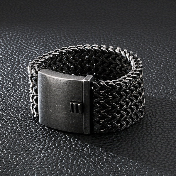 Edelstahl Armband Herren Vintage - FALKENKOENIG SCHMUCK & Piercing Online Shop