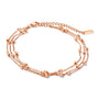 Fusskettchen Edelstahl Rosegold 21 - 26 cm verstellbar - FALKENKOENIG SCHMUCK & Piercing Online Shop