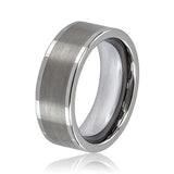 Ring aus Wolfram Matt & Glanz - FALKENKOENIG SCHMUCK & Piercing Online Shop