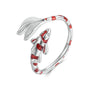 Koi Ring Silberring - FALKENKOENIG SCHMUCK & Piercing Online Shop