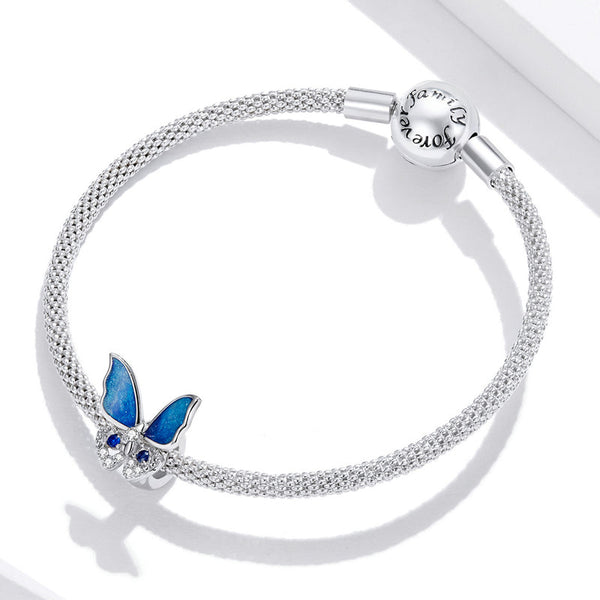 Charm Anhänger Schmetterling Sterling Silber - FALKENKOENIG SCHMUCK & Piercing Online Shop