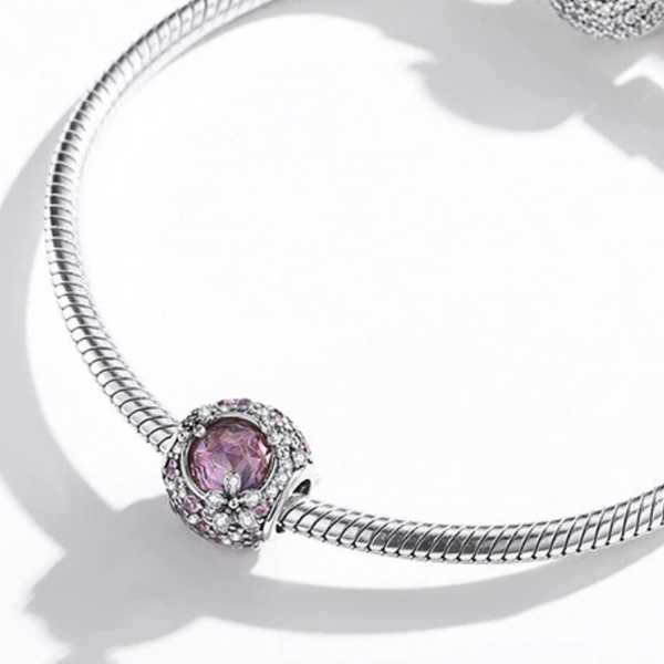 Charm Anhänger Kirschblüten Sterling Silber - FALKENKOENIG SCHMUCK & Piercing Online Shop