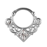Nasenpiercing Ring Titan Silber - Nasenring - FALKENKOENIG SCHMUCK & Piercing Online Shop
