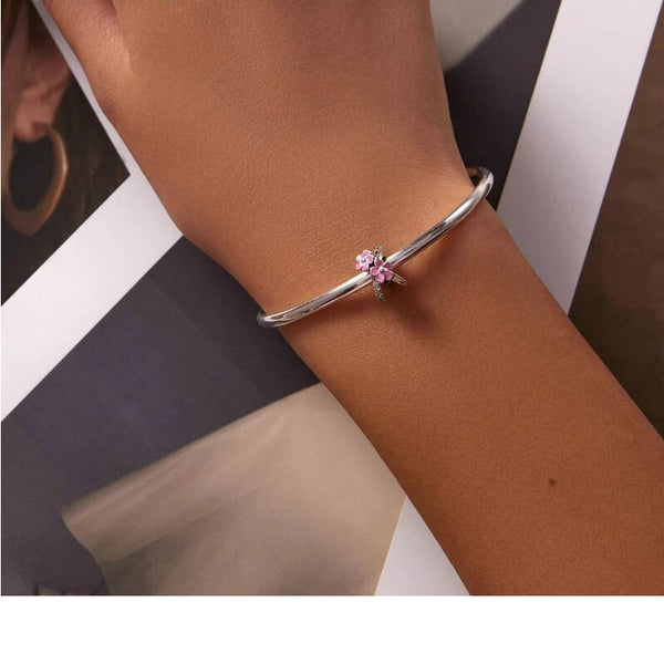 Charm Anhänger blühende Blumen Sterling Silber - FALKENKOENIG SCHMUCK & Piercing Online Shop