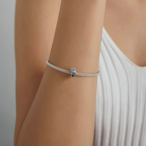 Charm Anhänger Stopper Pfoten Sterling Silber - FALKENKOENIG SCHMUCK & Piercing Online Shop
